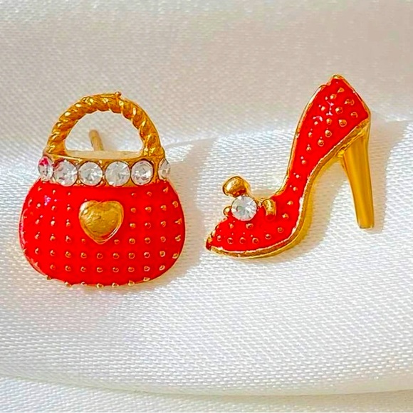Accessories - Heel & Purse Earrings